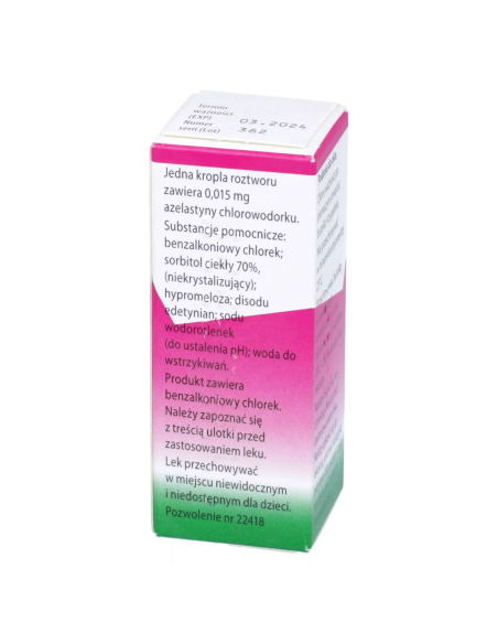 Azel-Drop Alergia, krople do oczu, 6ml