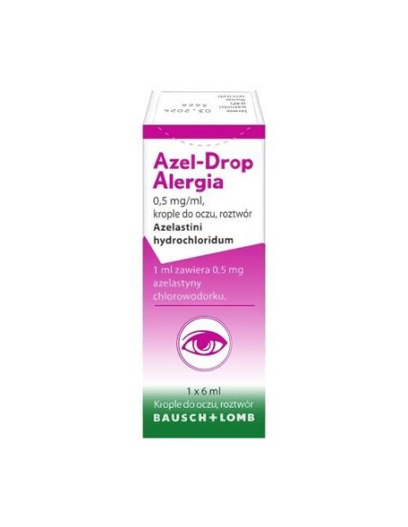 Azel-Drop Alergia, krople do oczu, 6ml