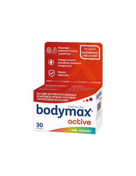 Bodymax Activ, tabletki, 30szt