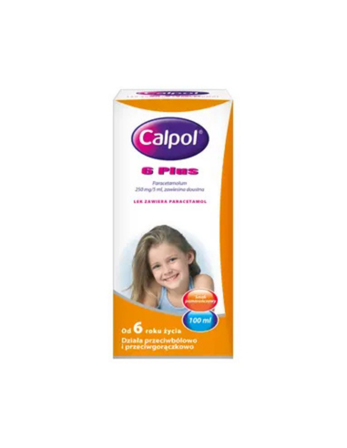 Calpol 6 Plus, syrop 100 ml