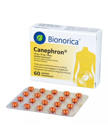 Canephron, tabletki drażowane, 60szt
