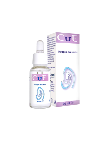 Cue, krople do uszu, 30 ml