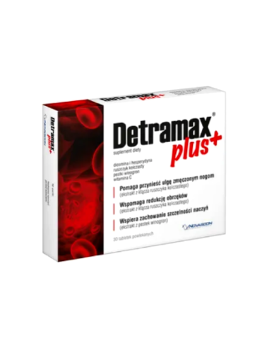 Detramax Plus, tabletki, 60sz