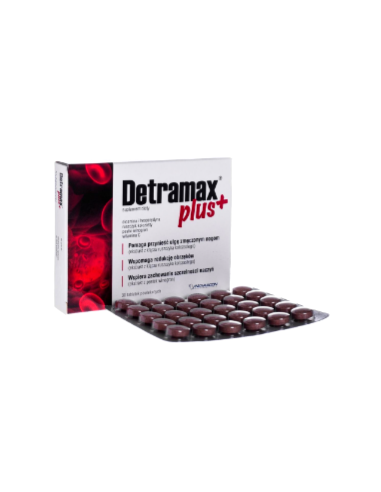 Detramax Plus, tabletki, 60sz