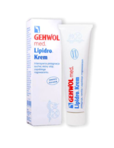 Gehwol Med Lipidro, Krem silnie nawilżający do stóp, 125ml