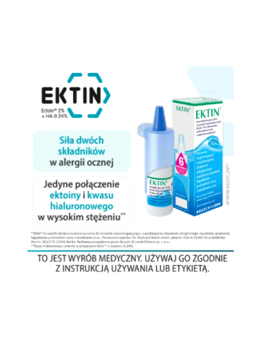 Ektin, krople do oczu, 10 ml