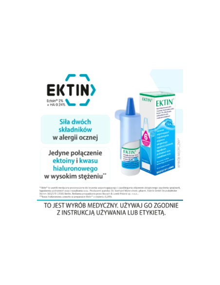 Ektin, krople do oczu, 10 ml