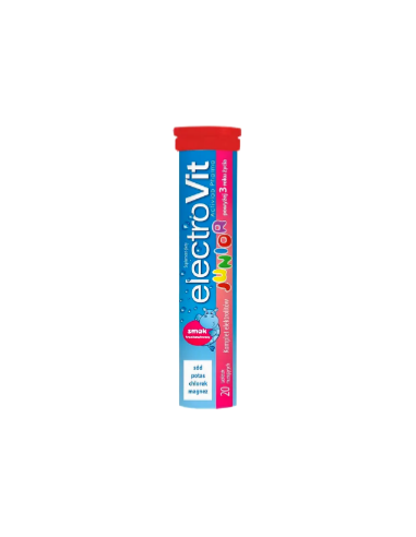 Activlab Pharma : Électrolytes Junior à La Fraise - 20 Comprimés Effervescents Pour Les Enfants - Réhydratation Gourmande