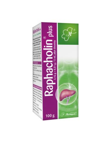 Raphacholin plus, płyn, 100 g (Cholesol)