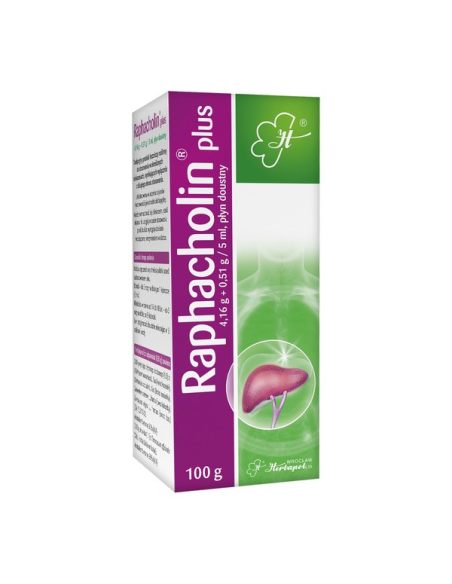 Raphacholin plus, płyn, 100 g (Cholesol)
