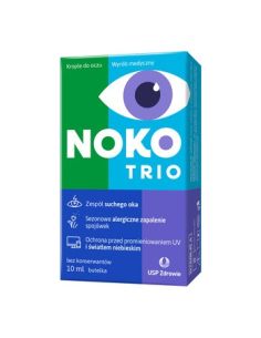Noko Trio, krople do oczu, 10ml