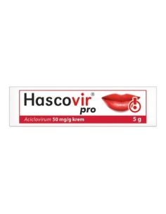 Hascovir Pro, krem 5%, 5 g