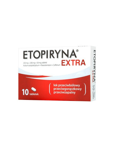 Etopiryna Extra, tabletki, 10 szt