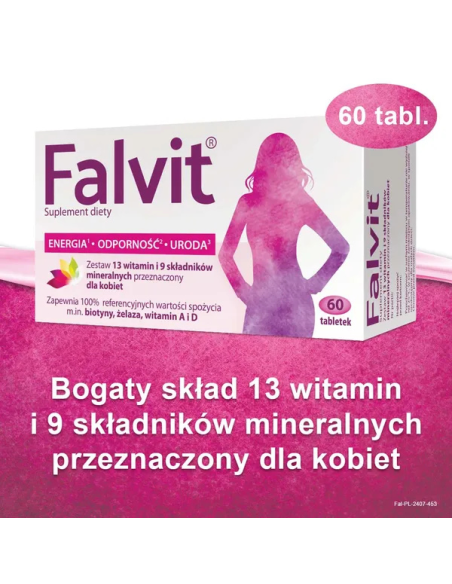 Falvit, tabletki, 60 szt