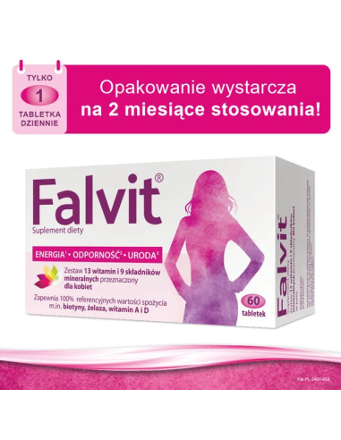 Falvit, tabletki, 60 szt