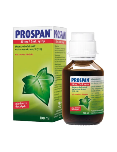 Prospan, syrop 35 mg/5 ml, 100 ml
