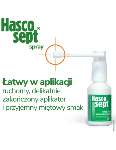 Hascosept, atomizer, 30 g