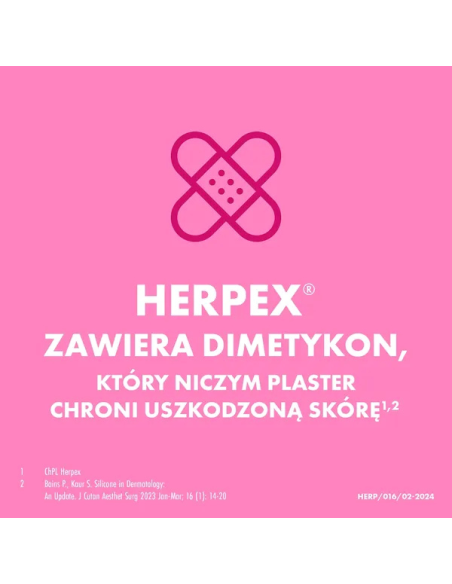 Herpex 5%, krem, 2 g