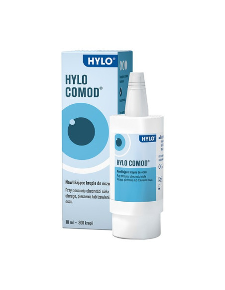 Hylo-Comod 0,1%, krople do oczu , 10 ml