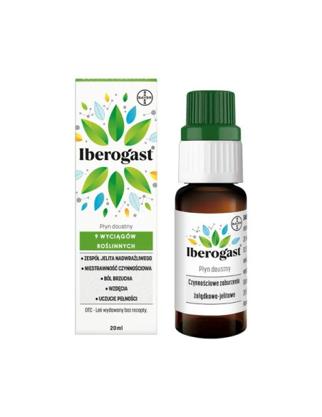 Iberogast, płyn, 20 ml