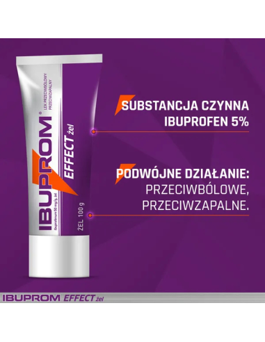 Ibuprom Effect, żel, 100 g
