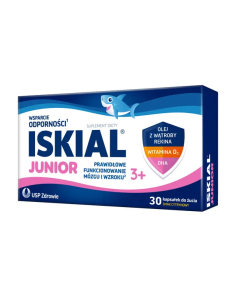 Iskial Junior, kapsułki do żucia, 30 szt