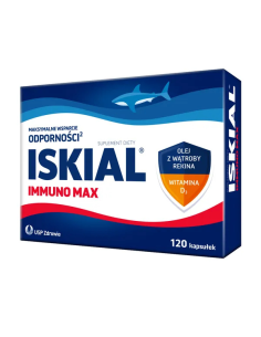 Iskial Immuno Max, kapsułki, 120 szt.
