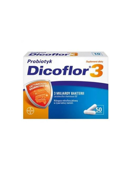Dicoflor 3, kapsułki, 50szt