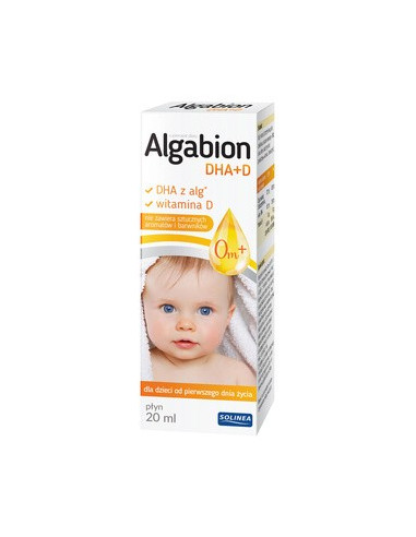 Algabion DHA+D, płyn, 20ml