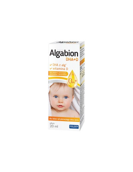 Algabion DHA+D, płyn, 20ml