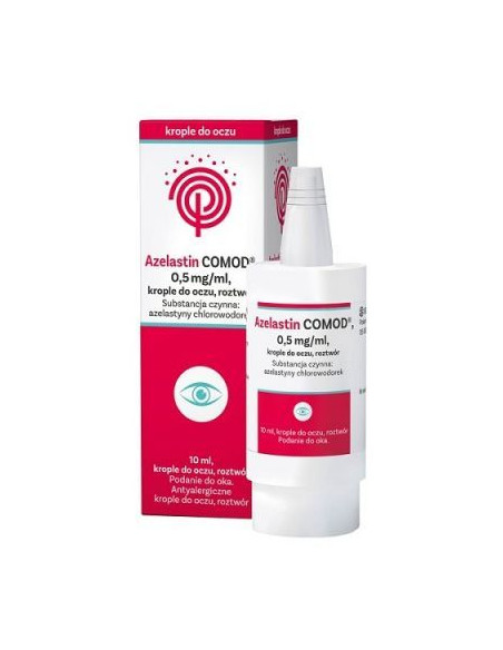 Azelastin-Comod, 05,mg/ml, krople do oczu, 10ml