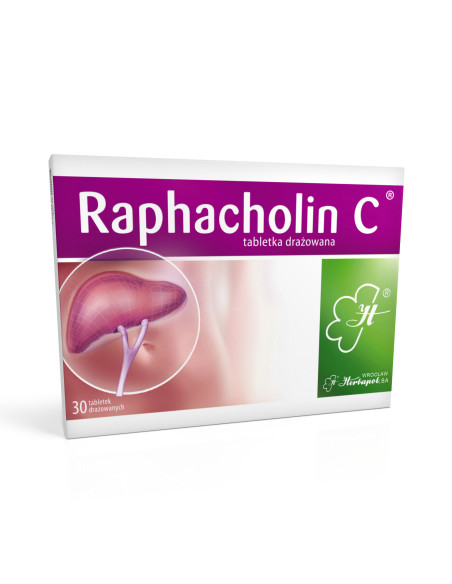 Raphacholin C, drażetki, 30 szt