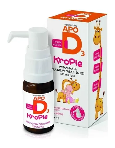 ApoD3 Krople, 10ml