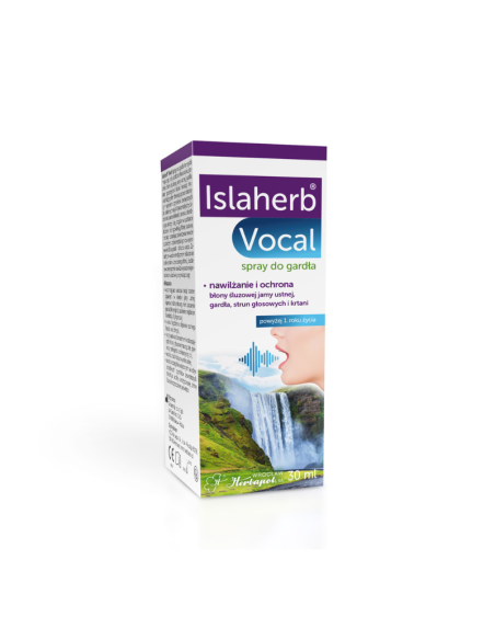Islaherb Vocal, Spray do gardła, 30ml