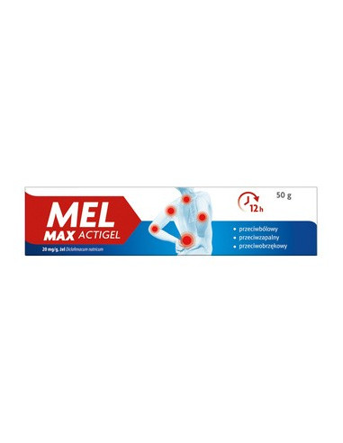 Mel Max Actigel, żel, 50g