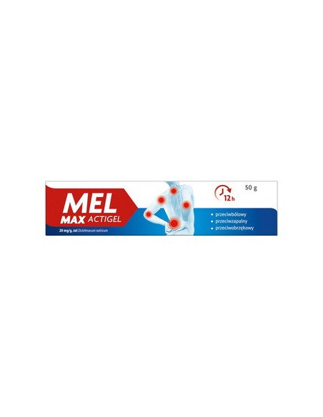 Mel Max Actigel, żel, 50g