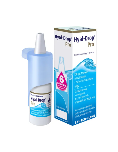 Hyal-Drop Pro, krople do oczu, 10ml