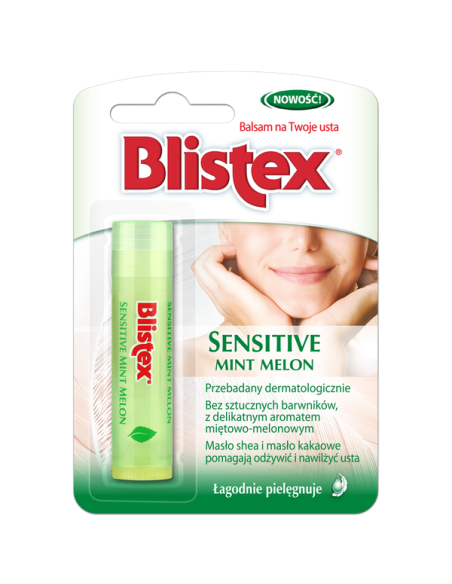 Blistex Sensitive Mint Melon, balsam do ust, 4,25g