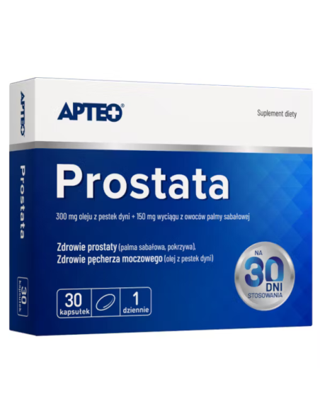 Apteo Plus, Prostata, kapsułki, 30szt