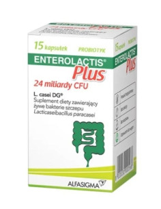 Enterolactis Plus 15 kaps.