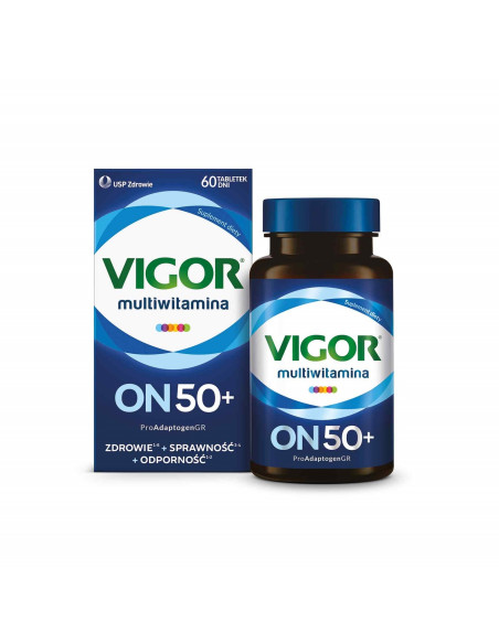 Vigor Multiwitamina On 50+, tabletki, 60szt