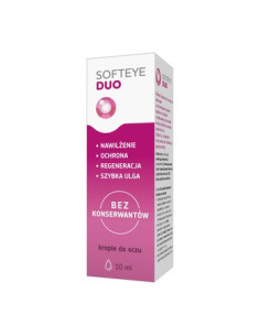 Softeye Duo, krople do oczu, 10ml