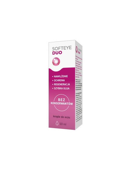 Softeye Duo, krople do oczu, 10ml