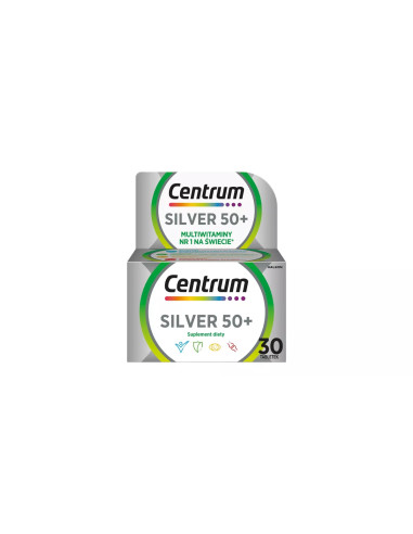 Centrum Silver 50+, tabletki, 30szt