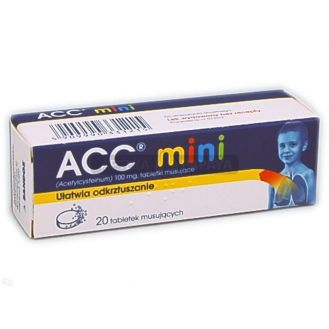 Acc Mini, tabletki musujące...