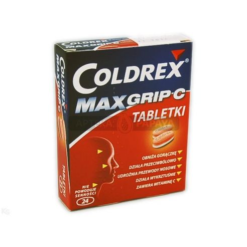 Coldrex Maxgrip, tabletki, 24 szt