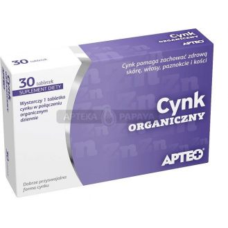 Apteo, Cynk Organiczny,...