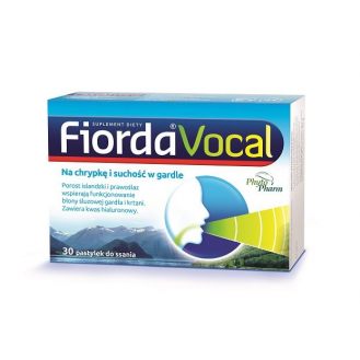 Fiorda Vocal, pastylki do...