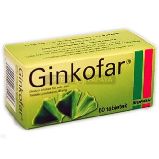 Ginkofar 40 mg, tabletki...