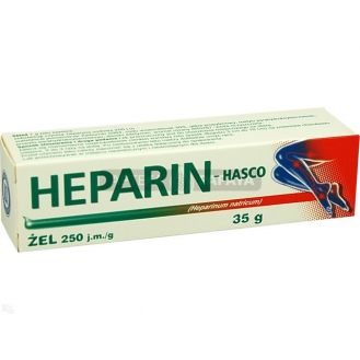 Heparin Hasco, żel, 35 g